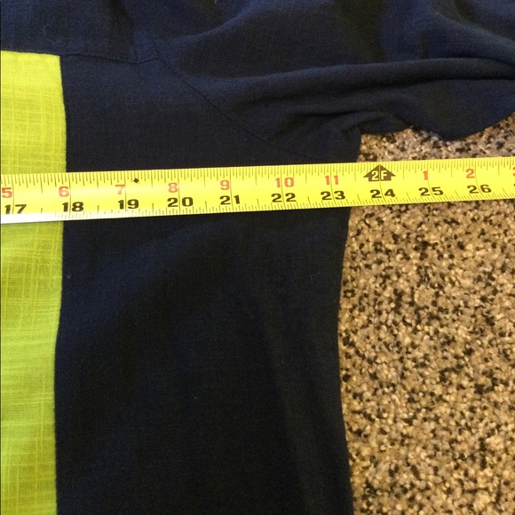 XXL Green and navy dress/tunic top from India - Picture 11 of 11